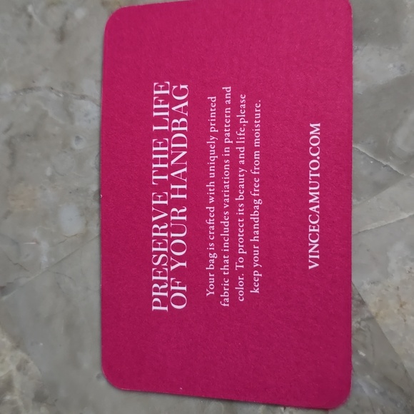 Vince Camuto Orla Lavender Haze Swirl Large Tote Bag with Tassel NWT - Picture 11 of 12